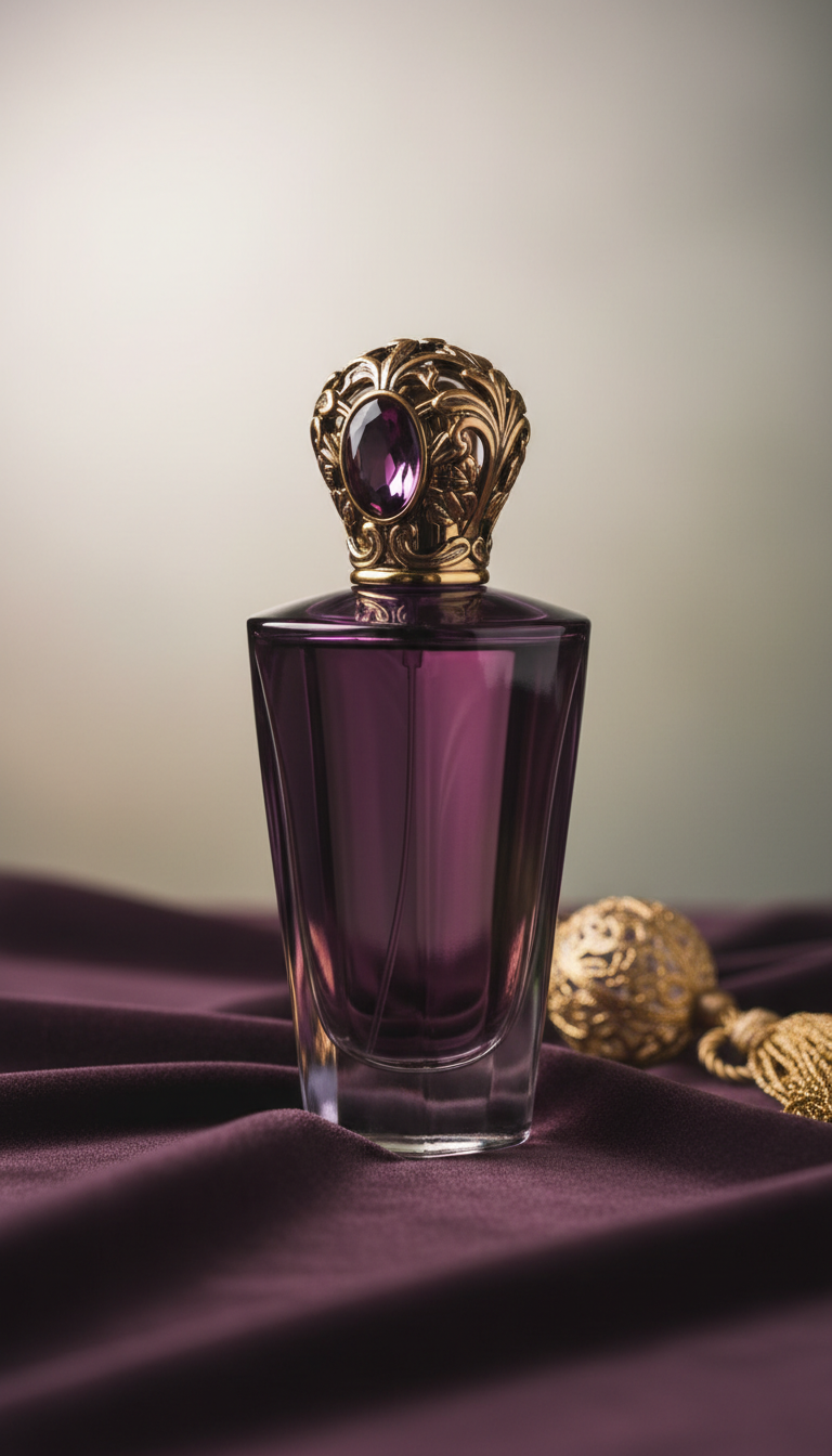 Velvet Plum Eau de Parfum Glass Flacon